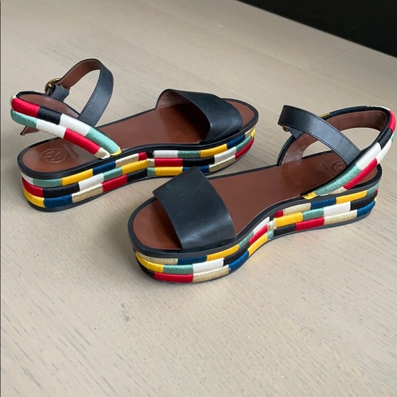 Tory Burch Platform Sandals - Picture 6 of 7